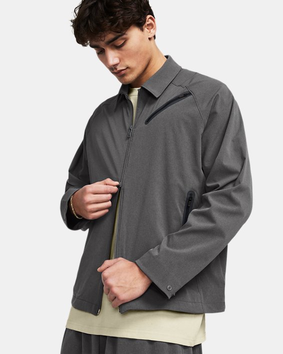 Men's UA Unstoppable Vent Jacket in Gray image number 0